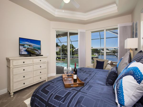 Marco Island Canal Front Three Bedroom Vacation Home