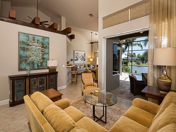Marco Island Canal View 4 Bedroom Home with Private Pool