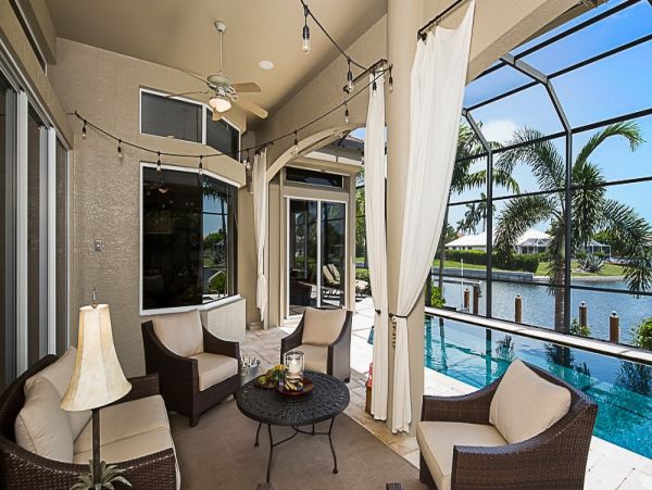Marco Island Canal View 4 Bedroom Home with Private Pool