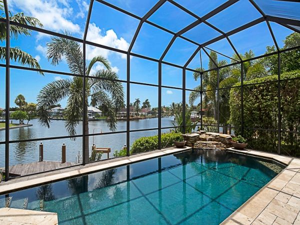 Marco Island Canal View 4 Bedroom Home with Private Pool