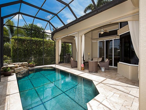 Marco Island Canal View 4 Bedroom Home with Private Pool