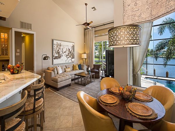 Marco Island Canal View 4 Bedroom Home with Private Pool