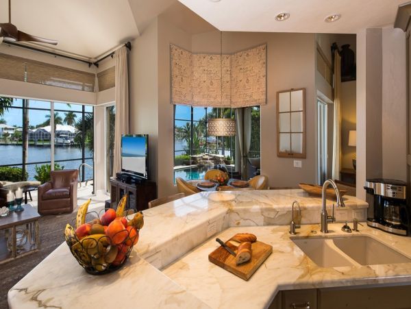 Marco Island Canal View 4 Bedroom Home with Private Pool