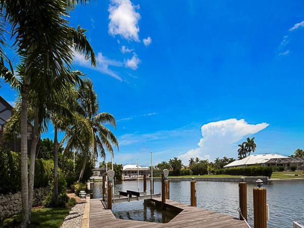 Marco Island Canal View 4 Bedroom Home with Private Pool