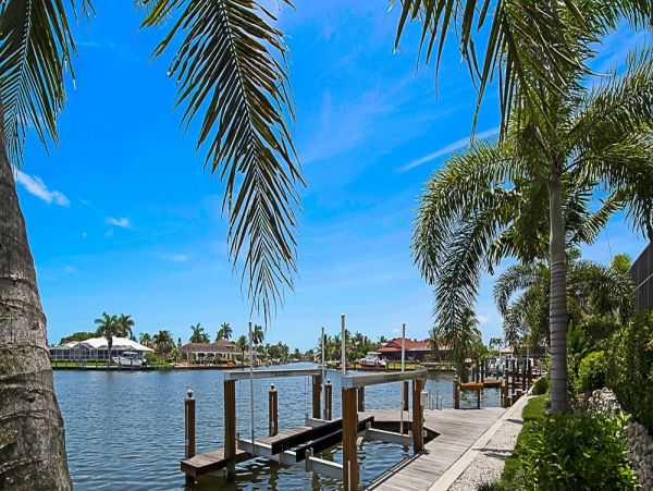 Marco Island Canal View 4 Bedroom Home with Private Pool