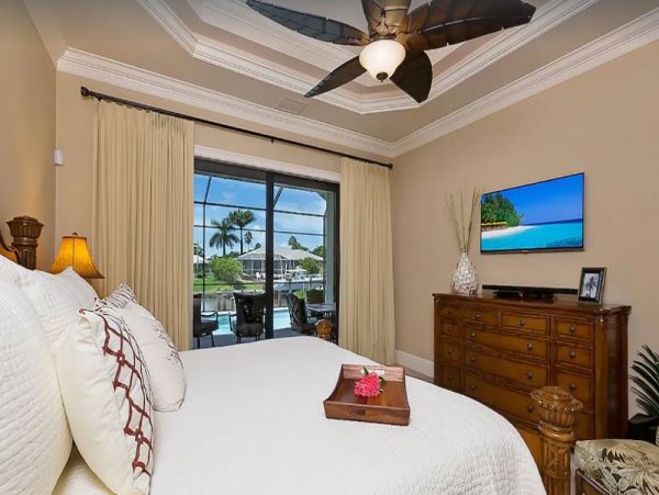 Luxury Marco Island Vacation Pool Home Sleeps Eight Guests