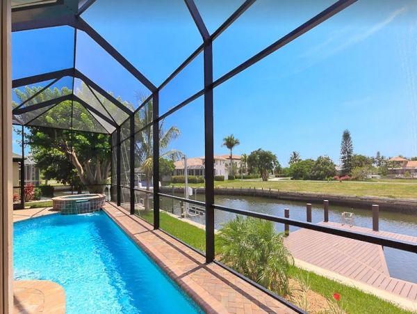 Luxury Marco Island Vacation Pool Home Sleeps Eight Guests