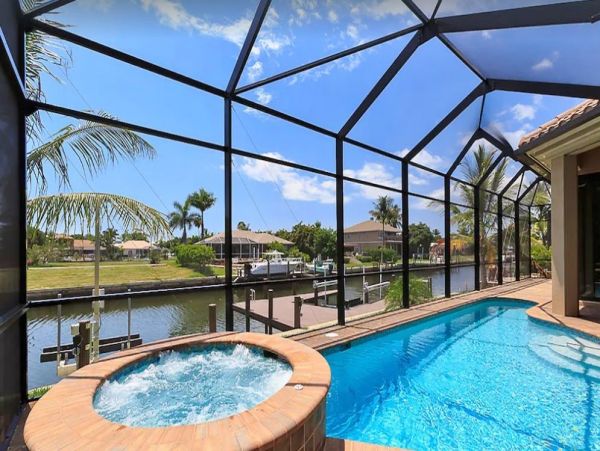 Luxury Marco Island Vacation Pool Home Sleeps Eight Guests