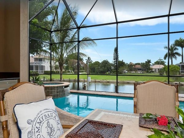 Luxury Marco Island Vacation Pool Home Sleeps Eight Guests