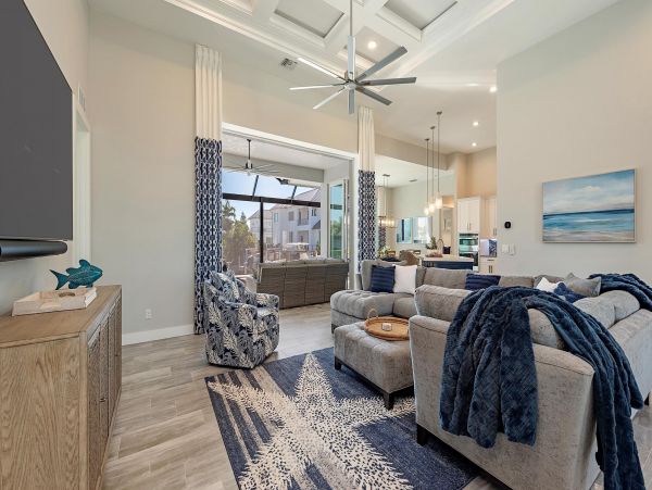 Elegance in this Marco Island Vacation Pool Home Canal Views