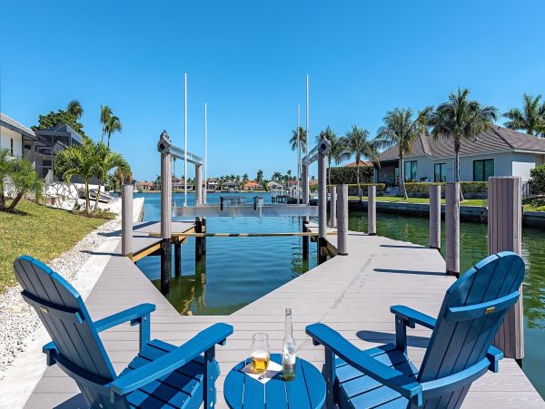 Elegance in this Marco Island Vacation Pool Home Canal Views