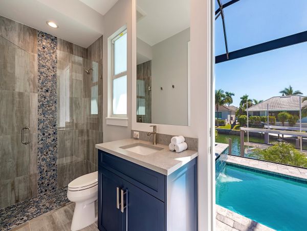 Elegance in this Marco Island Vacation Pool Home Canal Views