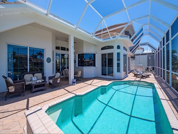 Marco Island Vacation Rental – 4BR Luxury Waterfront Home with Pool