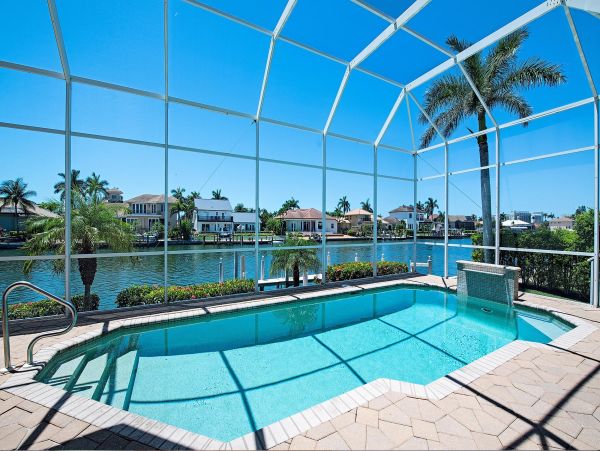 Marco Island Vacation Rental – 4BR Luxury Waterfront Home with Pool