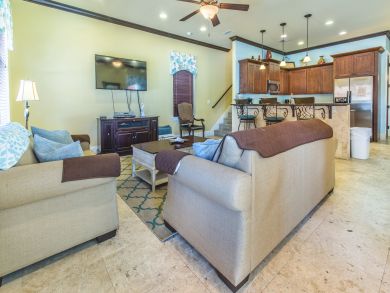 Crystal Beach Vacation Home Sleeps Fifteen Walk to Beach