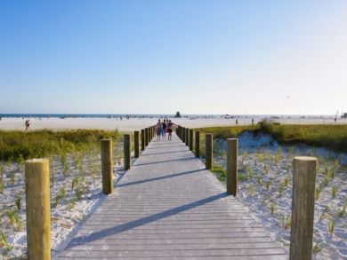 Walk to Beach 2 Bedroom Cottage in Siesta Key