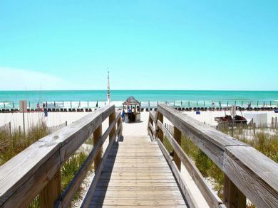 Panama City Beach Gulf Front Two Bedrooms Vacation Condo