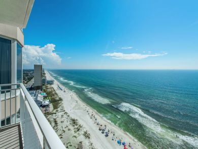 Panama City Beach Gulf Front Two Bedrooms Vacation Condo