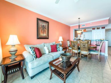Panama City Beach Gulf Front Two Bedrooms Vacation Condo