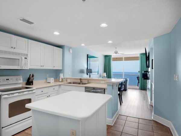Panama City Beach Oceanfront Luxury Condo Rental 3-Bedroom Gulf View