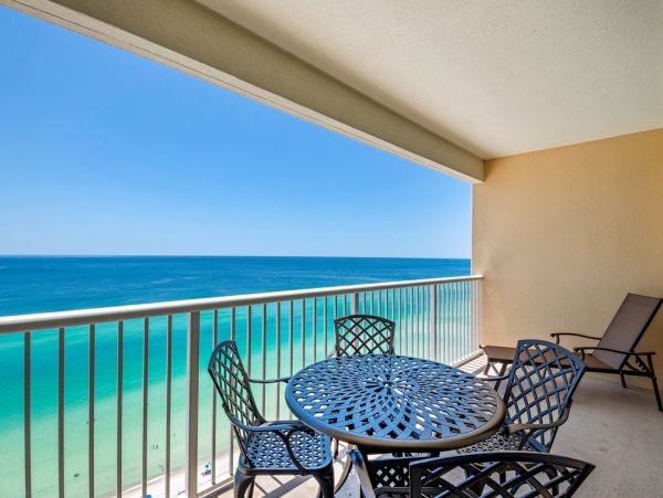 Panama City Beach Oceanfront Luxury Condo Rental 3-Bedroom Gulf View