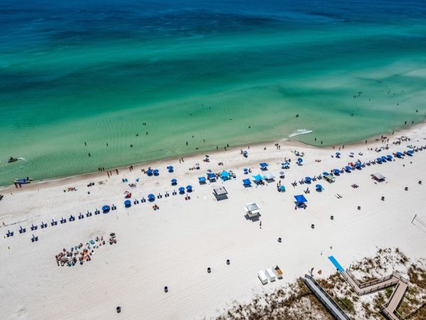 Panama City Beach Oceanfront Luxury Condo Rental 3-Bedroom Gulf View