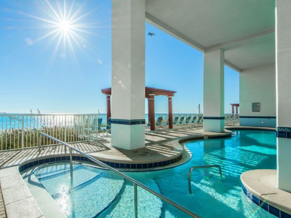 Panama City Beach Oceanfront Luxury Condo Rental 3-Bedroom Gulf View
