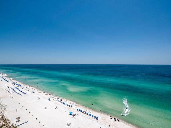 Panama City Beach Oceanfront Luxury Condo Rental 3-Bedroom Gulf View