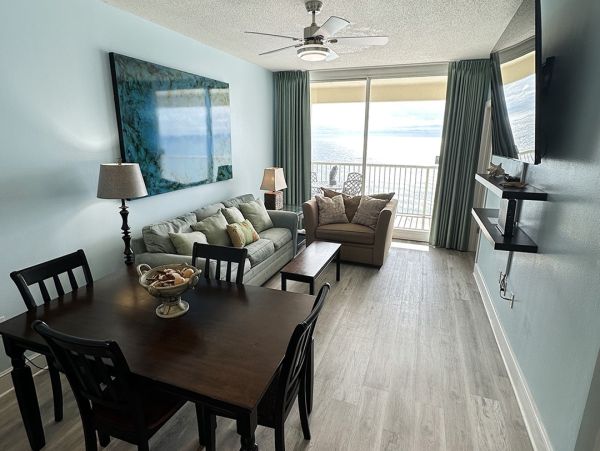 Panama City Beach Oceanfront Luxury Condo Rental 3-Bedroom Gulf View