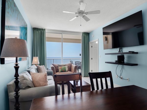 Panama City Beach Oceanfront Luxury Condo Rental 3-Bedroom Gulf View