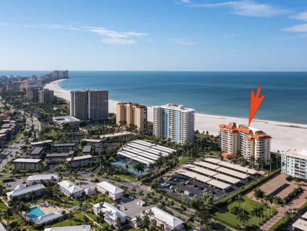 Marco Island Beachfront One Bedroom Vacation Rental