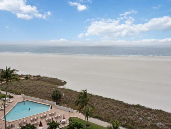 Marco Island Beachfront One Bedroom Vacation Rental