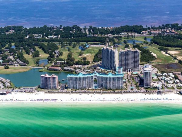 Miramar Beach Vacation Rental Luxury Gulf View Penthouse with Balconies