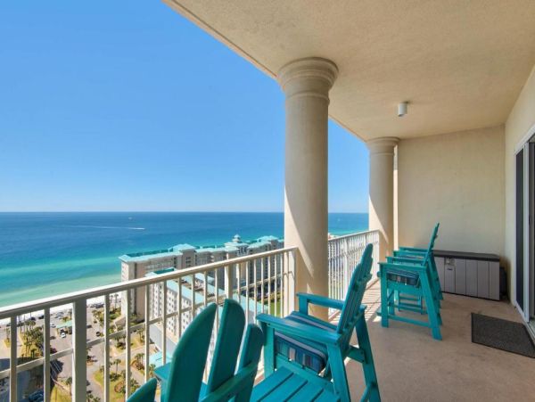 Miramar Beach Vacation Rental Luxury Gulf View Penthouse with Balconies