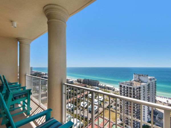 Miramar Beach Vacation Rental Luxury Gulf View Penthouse with Balconies