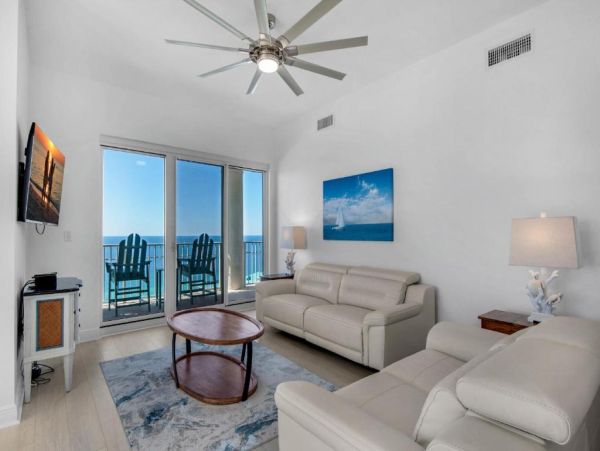 Miramar Beach Vacation Rental Luxury Gulf View Penthouse with Balconies