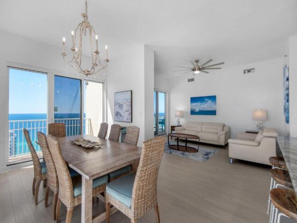 Miramar Beach Vacation Rental Luxury Gulf View Penthouse with Balconies