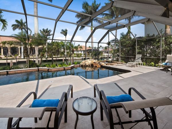 Marco Island 3 Bedroom Plus Den Bedroom Canal Front Vacation Rental