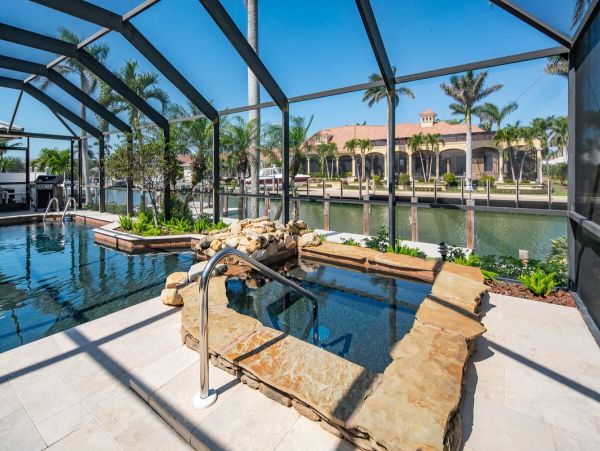 Marco Island 3 Bedroom Plus Den Bedroom Canal Front Vacation Rental
