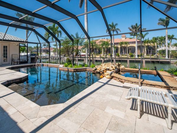 Marco Island 3 Bedroom Plus Den Bedroom Canal Front Vacation Rental