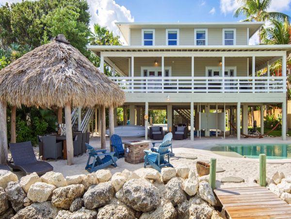 Key West Waterfront Home Four Bedrooms Dock Call Today.