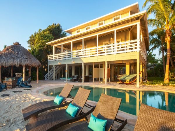 Key West Waterfront Home Four Bedrooms Dock Call Today.