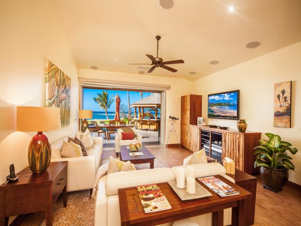Wailea Luxury Four Bedroom Main House Guest Cottage