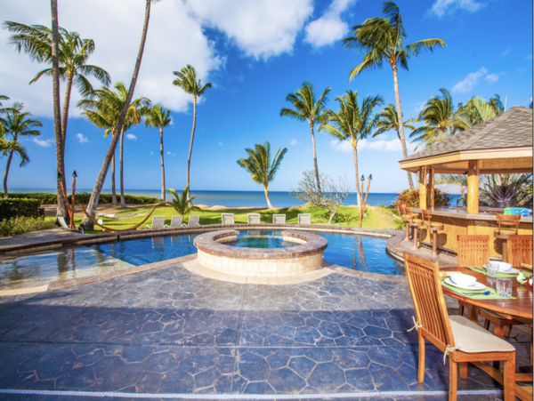 Wailea Luxury Four Bedroom Main House Guest Cottage