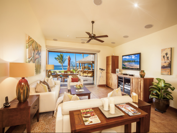 Wailea Luxury Four Bedroom Main House Guest Cottage