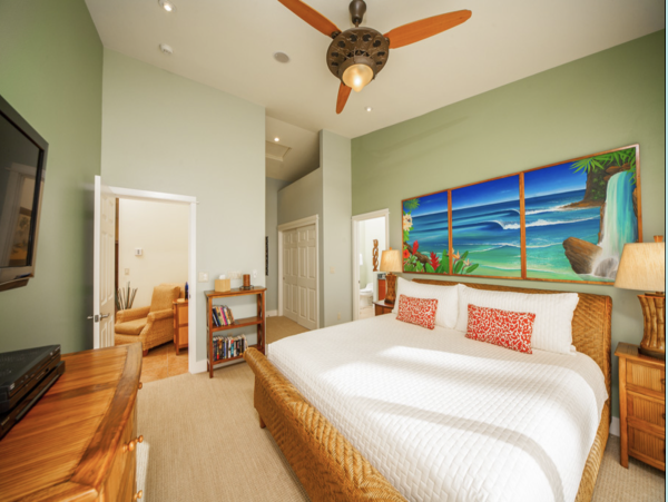 Wailea Luxury Four Bedroom Main House Guest Cottage