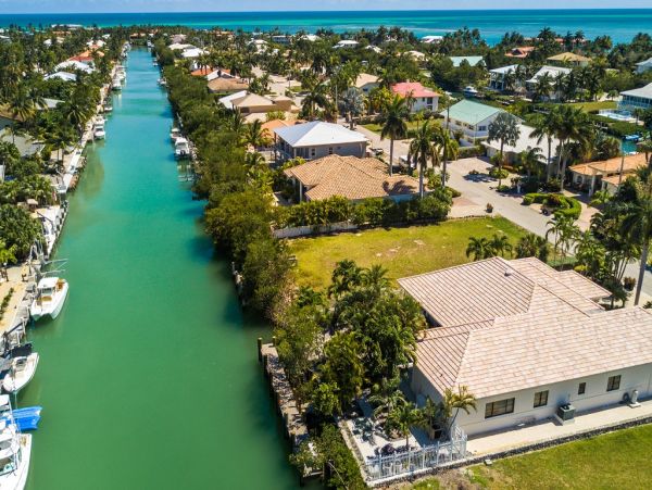 Key Colony Beach Canalside Four Bedroom Pool Home