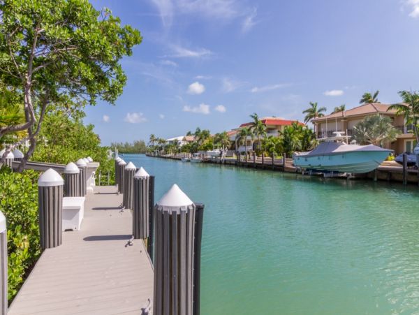 Key Colony Beach Canalside Four Bedroom Pool Home