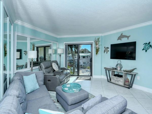 Siesta Key Gulf View Two Bedroom Vacation Condo