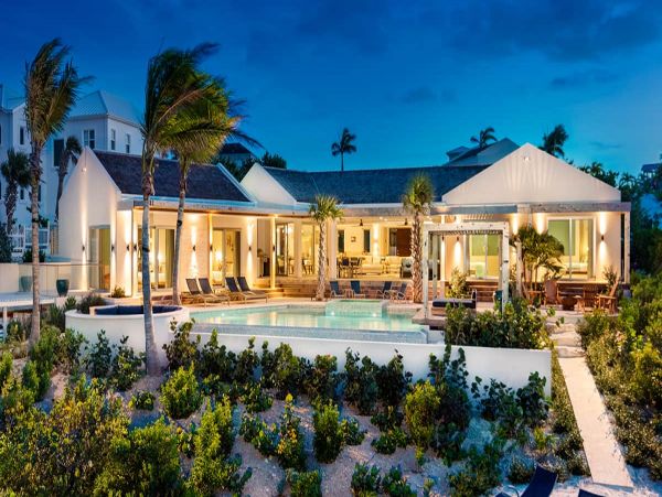 Luxury Turks & Caicos 5 Bedroom Pool Villa Ocean Views
